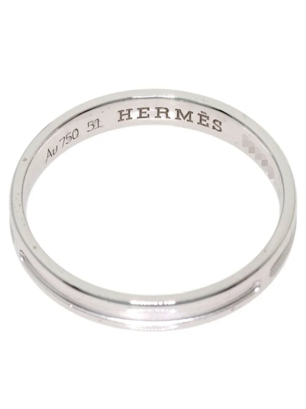 Hermes Empreinte 51 Ring 18k White Gold